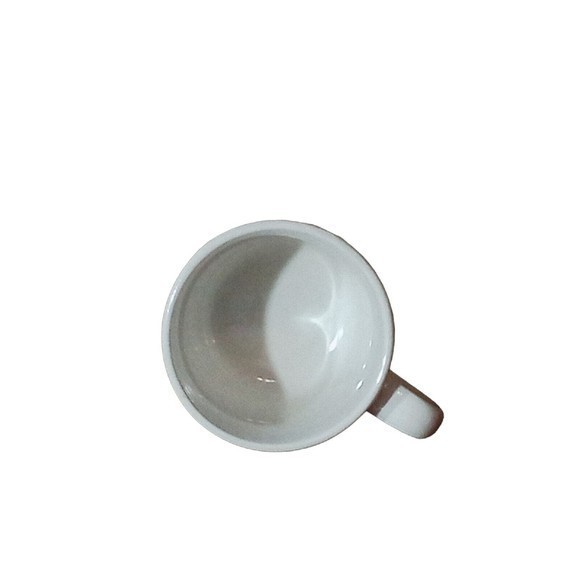 Coffee Mug / Cup Set Of Four White With Fruit Design - Picture 5 of 16